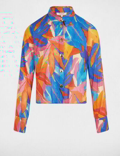 Long-sleeved shirt multicolor women