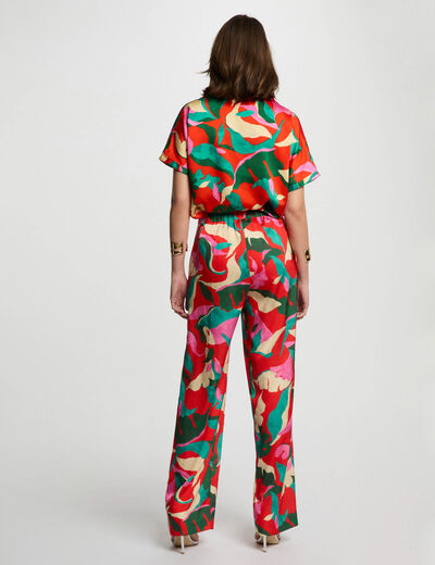Short-sleeved shirt multicolor women