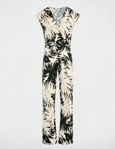 Printed jumpsuit multicolor women