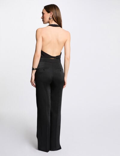 Sleeveless cardigan black women