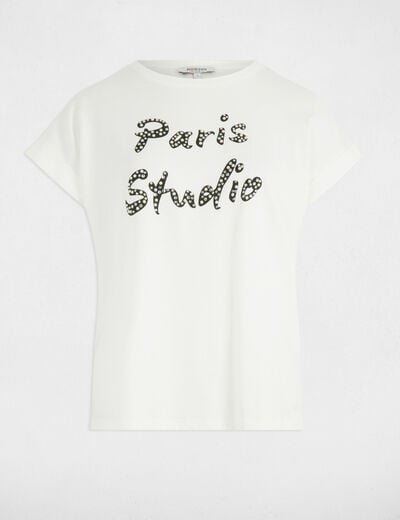 T-shirt with message white women