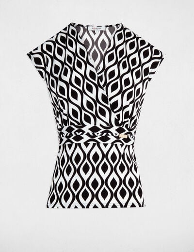 Short-sleeved t-shirt white women
