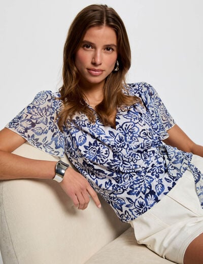 Short-sleeved t-shirt multicolor women