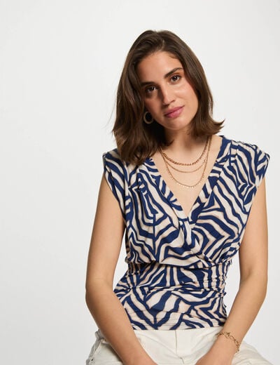 Short-sleeved t-shirt multicolor women